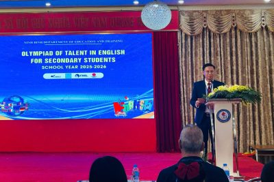 CUỘC THI OLYMPIC TÀI NĂNG TIẾNG ANH TỈNH NINH BÌNH NĂM HỌC 2025 – 2026