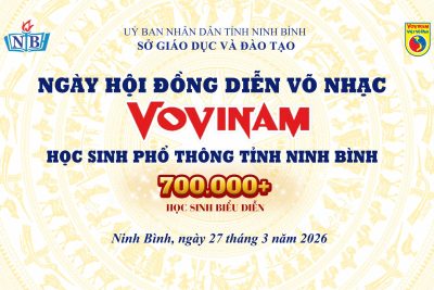 NGÀY HỘI ĐỒNG DIỄN VÕ NHẠC VOVINAM CỦA CÁC EM HỌC SINH TRƯỜNG THCS AN NỘI